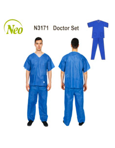 Doctor Set Προστασίας (Χρώμα γαλάζιο)