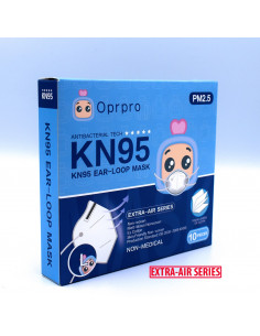 Μάσκες Προστασίας KN95 EXTRA-AIR SERIES 10τμχ