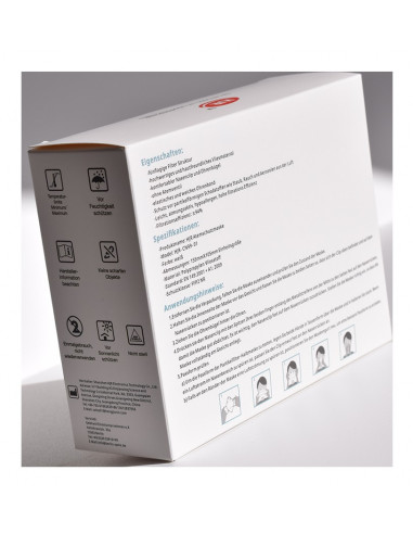 Μάσκα HJR-CN99-01 FFP2 NR Χωρίς Βαλβίδα 10τμχ