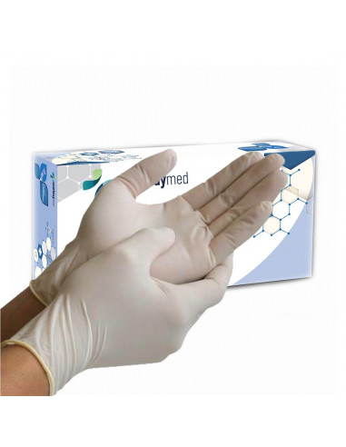 Γάντια Latex Smartwaymed 100τμχ Λευκά