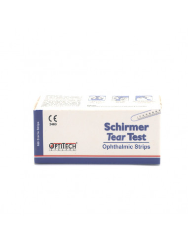 SCHIRMER TEAR TEST SCH100 OPHTALMIC STRIPS...